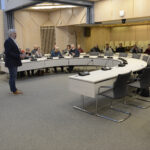 Bürgermeister Thomas Lang begrüßte die Besucher der Seniorenbürgerversammlung.