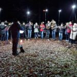 Der Schönberger Posaunenchor sorgte für Musik.