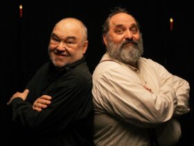 Blicken in die fränkische Seele: Wolfgang Buck und Stefan Kügel.