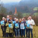 Die Grünen in Kirchensittenbach formieren sich (v. links): Olaf Kohlisch, Susanne Dürsch, Paul Dölle, Ursula Weinig, Heike Hösch, Johann Goppert, Rosemarie Schönhöfer-Rempt, Vera Heilfort, Saskia Fortmann, Iris Gloyer, Filip Fortmann-Gutkowski, Johannes Wachsmann und Karl Hermann.