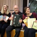 Sind sichtlich zufrieden mit dem Verlauf des Abends (von links): Barbara Grau, Wolfgang Ursel und Amrei Noä.