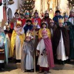 Auch in Hartenstein zogen Sternsinger aus, um den Segen zu den Gläubigen zu bringen.