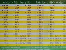 Schon nach wenigen Tagen waren die S-Bahn-Fahrplankarten vergriffen.