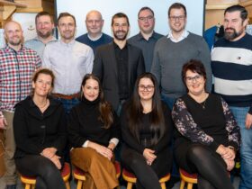 Mit diesem Team um Bürgermeister Hannes Loos (Mitte) tritt die CSU Hartenstein bei der Kommunalwahl im März an.