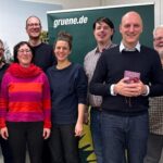Nach 2020 kandidiert Mario Rubel (3. von rechts) ein zweites Mal für das Amt des Schwarzenbrucker Bürgermeisters.