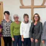 Sie sind seit vielen Jahren in der Pflege hoch aktiv: Juliane Wörnlein, Ulrike Lederer, Inge Reichel, Christine Friedemann, Elke Kaufmann und Andrea Bielesch (von links).