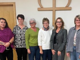 Sie sind seit vielen Jahren in der Pflege hoch aktiv: Juliane Wörnlein, Ulrike Lederer, Inge Reichel, Christine Friedemann, Elke Kaufmann und Andrea Bielesch (von links).