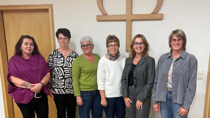Sie sind seit vielen Jahren in der Pflege hoch aktiv: Juliane Wörnlein, Ulrike Lederer, Inge Reichel, Christine Friedemann, Elke Kaufmann und Andrea Bielesch (von links).
