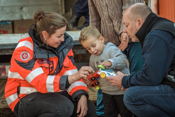 Vor allem bei den Kindern in den Zielgebieten ist die Freude über die Pakete mit Spielzeug groß.