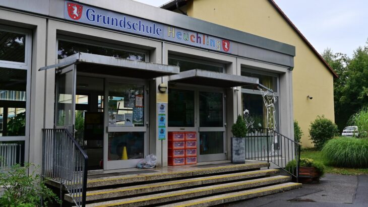 Der älteste Teil der Heuchlinger Grundschule stammt noch aus dem Jahr 1951.