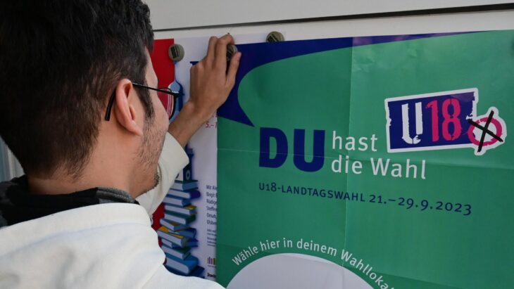 2023 fand unter anderem in Lauf eine U18-Landtagswahl statt.
