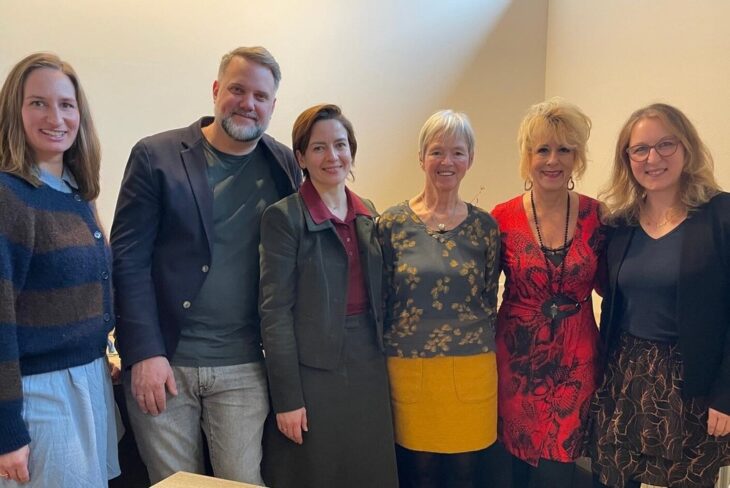 Die Teilnehmer von links: Kathrin Trommer, Rainer Bock, Irina Bock, Karin Gätschenberger-Bahler, Andrea Lipka und Nadine Aigner.
