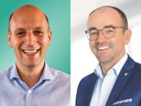 Avanti lädt zur Podiumsdiskussion mit den vier Bürgermeisterkandidaten in Schwarzenbruck ein: Alexander Vitzthum (CSU), Mario Rubel (Grüne), Markus Holzammer (FW) und Martin Glienke (SPD) (von links).