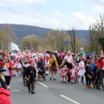 Der Närrschbrucker Rummzug hat am Dienstag Vorfahrt in Hersbruck. Hier ein Archivbild.