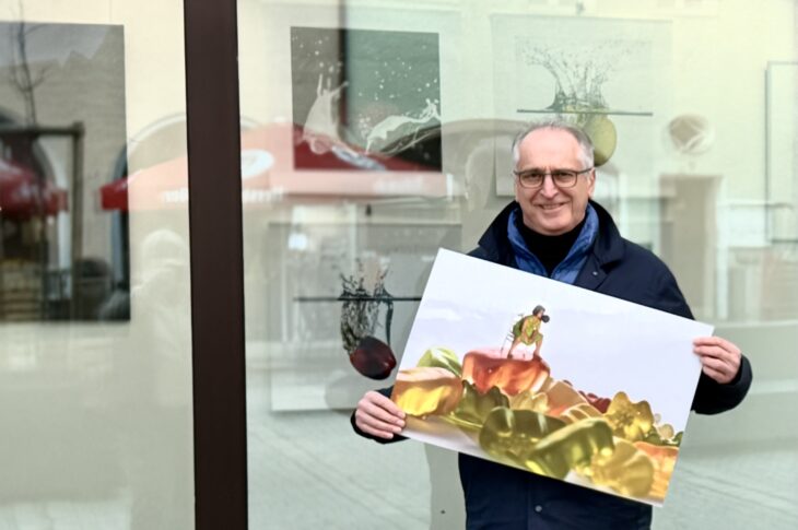 Ein Gipfel aus Gummibärchen? Die Fotografien von Harald Kretz überraschen immer wieder.