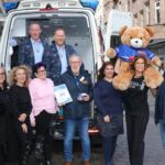 Über 3000 Euro erarbeiteten die Frisöre für den ASB-Wünschewagen.