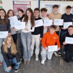 Preisträger der Wissenschaftswoche am CJT-Gymnasium.