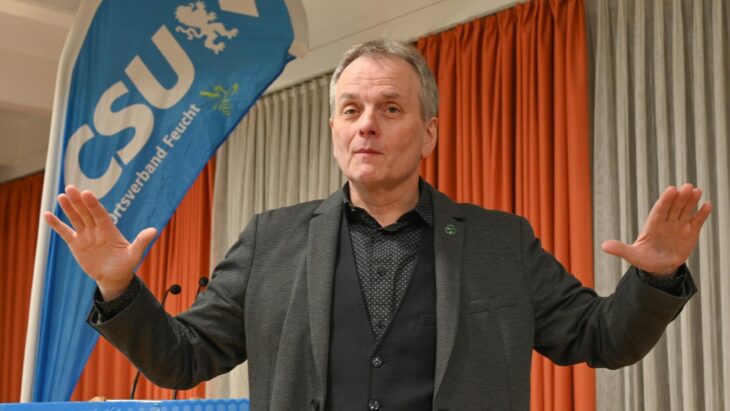 Der Fürther Wirtschaftsreferent Horst Müller war zu Gast beim Politischen Aschermittwoch der Feuchter CSU.