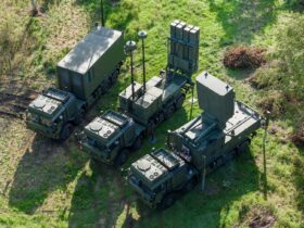 Iris-T SLM heißt das Luftverteidigungssystem, dass Diehl Defence in Röthenbach herstellt.