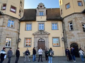 Auch das Hersbrucker Schloss, heute Sitz des Amtsgerichts, war Teil der Stadtführung.