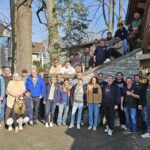 Die Reisegruppe der Feuerwehr Hersbruck zusammen mit den Gastgebern der Feuerwehr Hilterfingen.