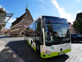 Änderungen im Busverkehr auf dem Laufer Marktplatz.