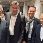 Diskutierten über aktuelle Aspekte der Energiewende in unserer Region (von links): Frank Opferkuch, Ingmar Kruse, Michael Weber und Johannes Söllner.