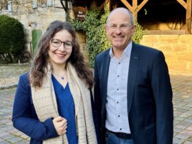 Janina Schubert und Benedikt Bisping.