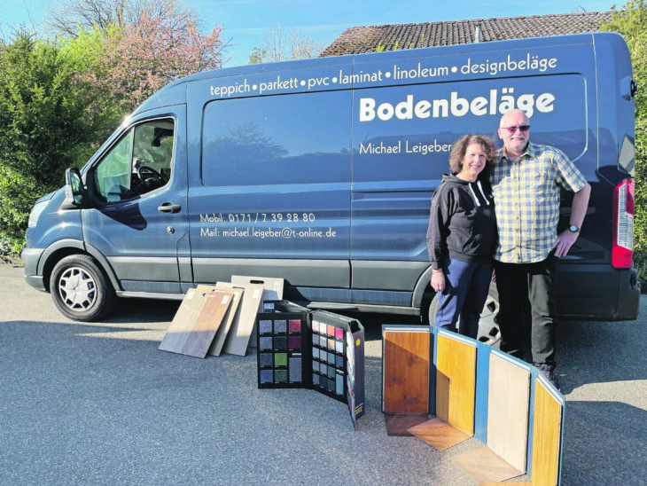 Michael Leigeber aus Burgthann/Ezelsdorf ist seit über 20 Jahren als selbstständiger Bodenspezialist tätig