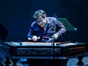 Marius Preda ist ein Virtuose am Cimbalom.