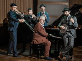 Das „South West Oldtime All Stars Quintett“ tritt im Kick auf.