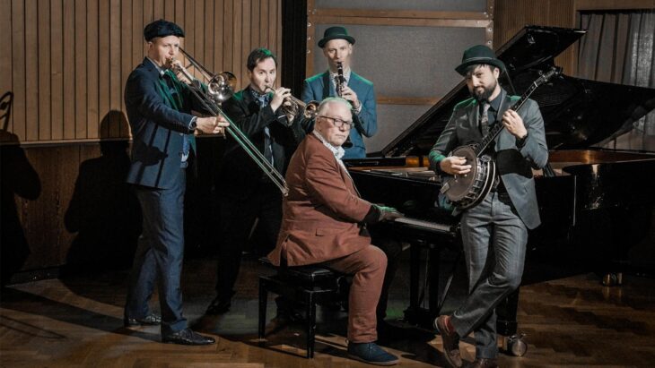 Das „South West Oldtime All Stars Quintett“ tritt im Kick auf.