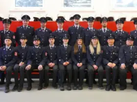 Die aktive Truppe der Freiwilligen Feuerwehr Kirchröttenbach besteht aus 21 Frauen und Männern.