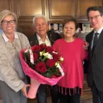 Die Erste Bürgermeisterin Ilse Dölle und der stellvertretende Landrat Manfred Bachmayer überbrachten ihre Glückwünsche. 