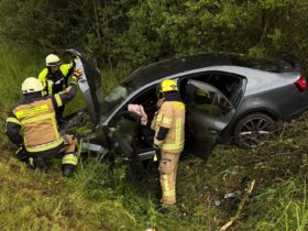 Am Freitag, 15. Mai, kam es auf der B14 zu einem Unfall.