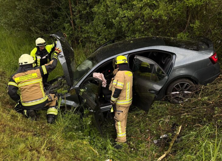 Am Freitag, 15. Mai, kam es auf der B14 zu einem Unfall.