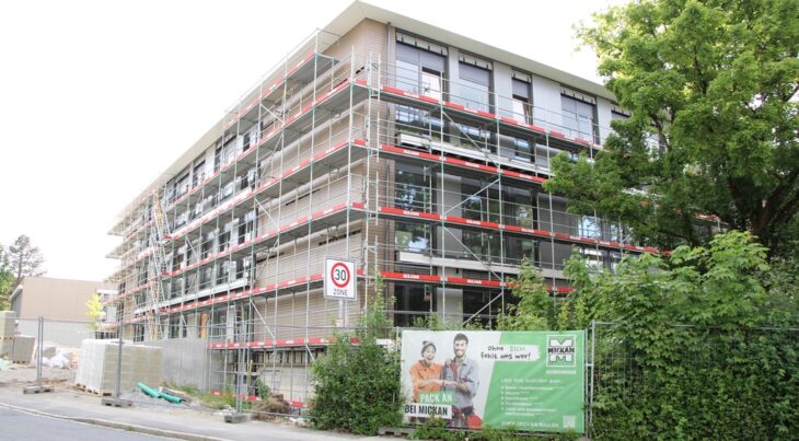 Für den Neubau des Leibniz-Gymnasiums fließen in diesem Jahr rund 800.000 Euro.
