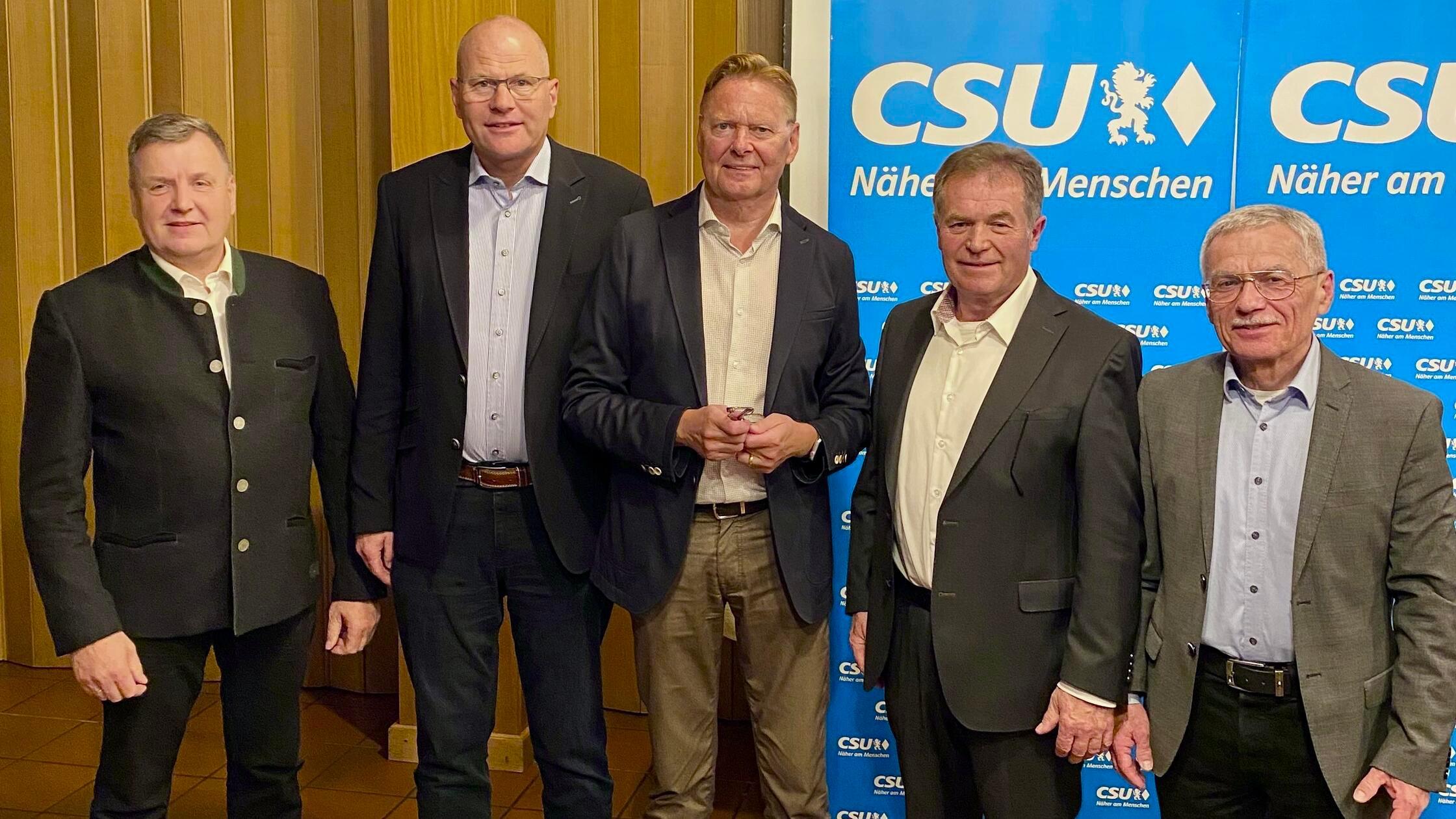 CSU würdigt langjähriges kommunalpolitisches Engagement