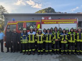 Diese Kameraden aus Weigendorf und Hartmannshof legten die Leistungsprüfung THL gemeinsam ab.