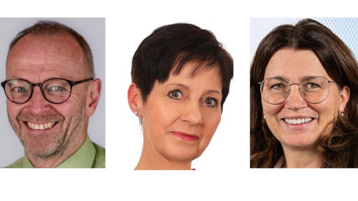 Christian Palm (Freie Wähler), Anke Reiche (SPD) und Marion Trisl (CSU) wurden nominiert.
