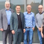 Bei der Spendenübergabe (von links): Anne Morris (Diakonie NAH), Thomas Lang, Armin Kroder, Ekkehard Lorenz, Sebastian Dick, Elke Kaufmann.