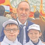 Die Miniköche trafen unter anderem auf Hubert Aiwanger.