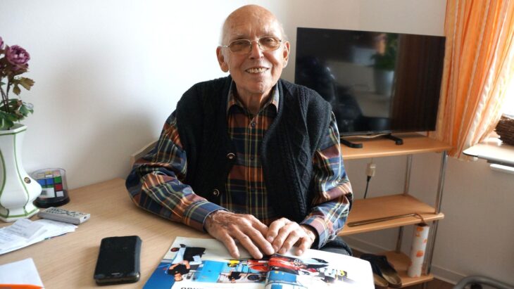 Manfred Besekau freut sich, dass er wieder selbstständig zu Hause leben kann.