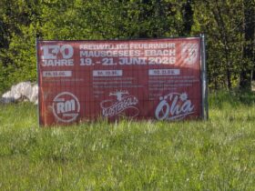 Die Freiwillige Feuerwehr Mausgesees-Ebach gibt es seit 130 Jahren. Das wird gefeiert: mit Festzelt, Musik und einem großen Festumzug.