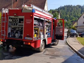 Gasgeruch auf einem Firmengelände ließ am 26. Juni mehrere Feuerwehren nach Förrenbach ausrücken.