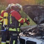 Die Feuerwehren aus Wendelstein und Röthenbach konnten den Brand schnell löschen.