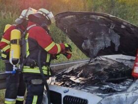 Die Feuerwehren aus Wendelstein und Röthenbach konnten den Brand schnell löschen.