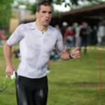 Richtig ranklotzen musste Johannes Egelseer auf den letzten Kilometern beim Feuchtwanger Triathlon.