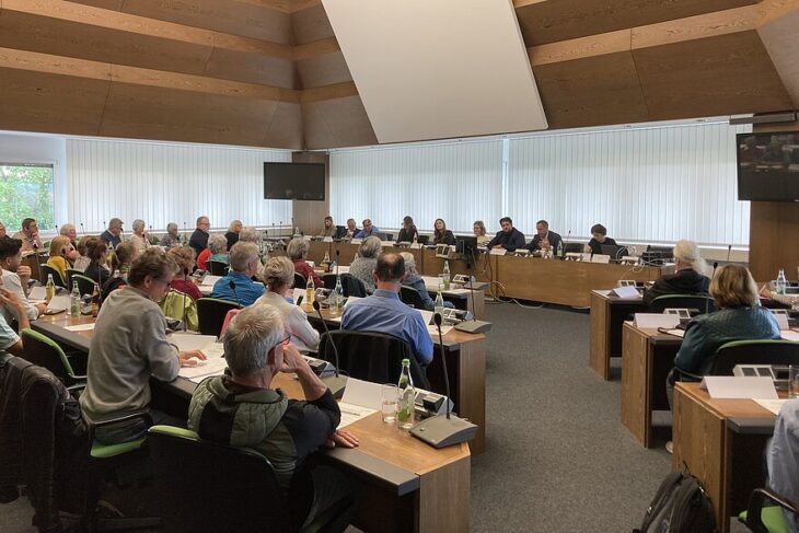 Ein Foto vom Austauschtreffen.