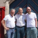 Werner Langhans, Harald Danzl und Martin Glienke (von links) sprechen sich für eine engere Zusammenarbeit aus.